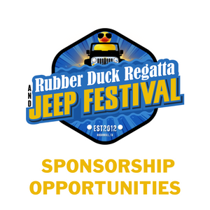 2023 Rubber Duck Regatta & Jeep Fest Sponsorship Opportunities